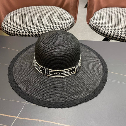 BALENCIAGA 26S WIDE-BRIMMED HAT STYLE 108
