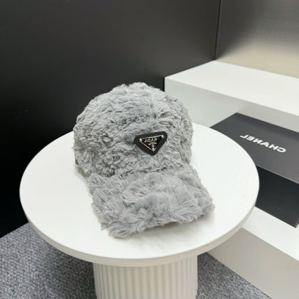 PRADA 26S BASEBALL CAP IN GREY 551545