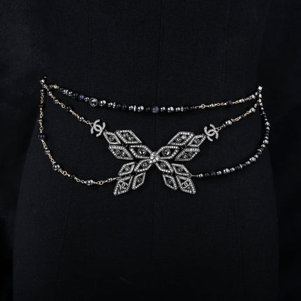 CHANEL 25S CHAIN BELT STONE-EMBELLISHED 611726