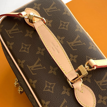 VANITY 24 IN BROWN MONOGRAM COATED CANVAS