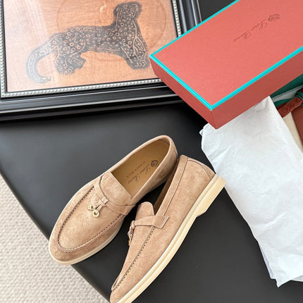 LP SUMMER CHARMS WALK LOAFERS TORTILLA BROWN SUEDE