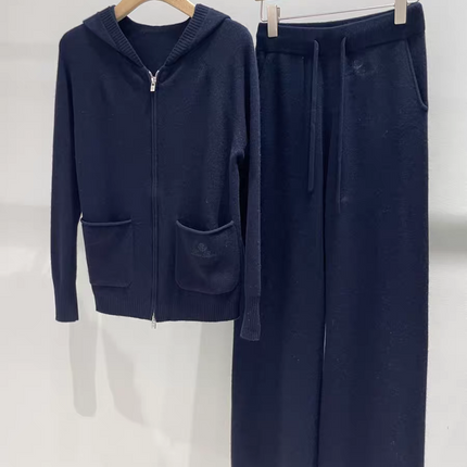 LP KNIT CARDIGAN & WIDE-LEG PANTS SET STYLE 39