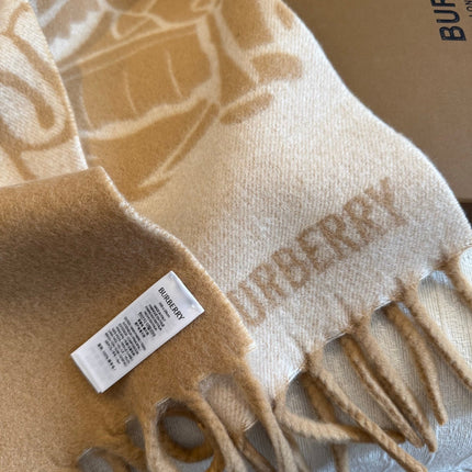 BURBERRY 26S SCARF 190 IN CASHMERE 513315