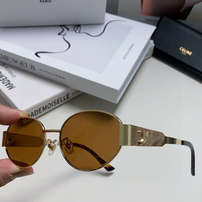 TRIOMPHE SUNGLASSES 548597 IN METAL