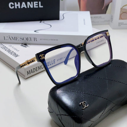 SQUARE SUNGLASSES 632882 IN BLACK ACETATE CLEAR LENSES