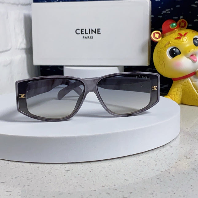 TRIOMPHE SUNGLASS 566217 IN MARBLED EFFECT ACETATE