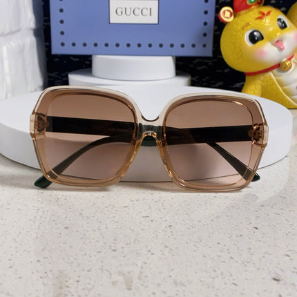SQUARE FRAME SUNGLASSES 573309 IN ACETATE EMBOSSED LOGO