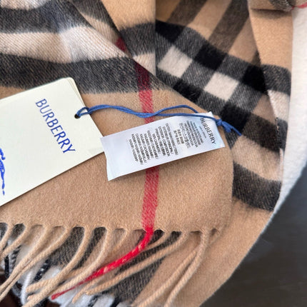 BURBERRY 26S SCARF 180 IN CASHMERE 516003