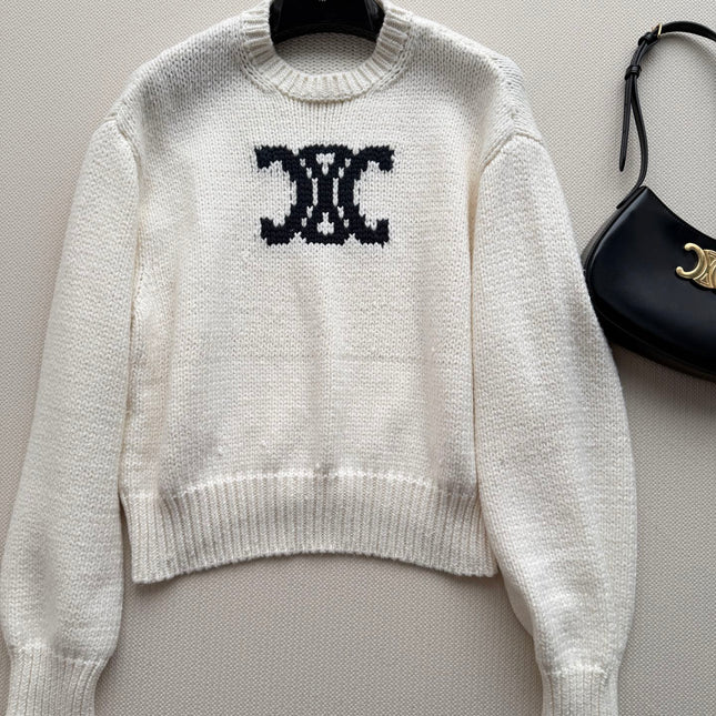CELINE 26S CREW NECK KNIT SWEATER 563