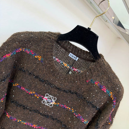 LOEWE 26S CREW-NECK KNIT SWEATER 687