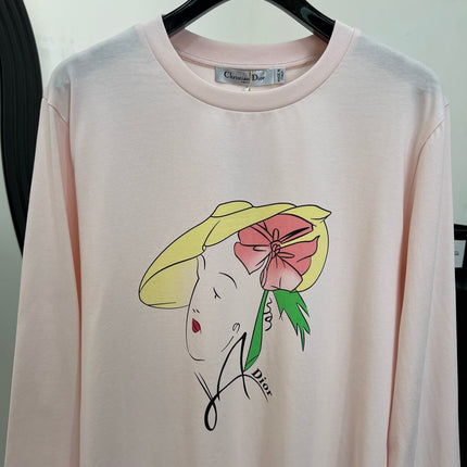 DIOR 26S LONG-SLEEVED CREW-NECK T-SHIRT 1582