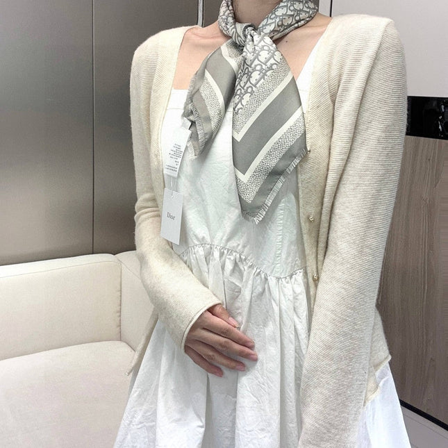 DIOR 26S SCARF 70CM IN SILK 307129