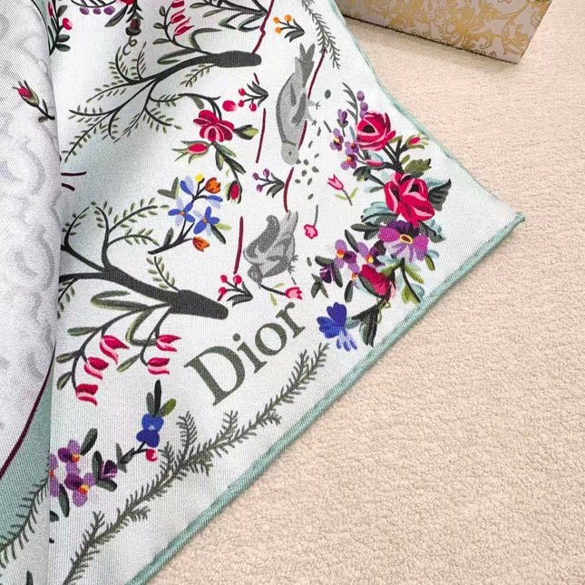 DIOR 26S SCARF 90CM IN SILK 309788