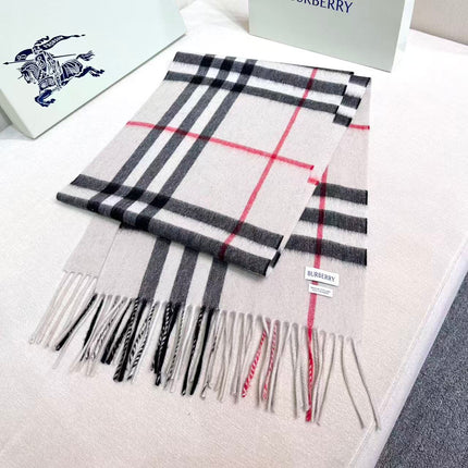 BURBERRY 26S SCARF 168 IN CASHMERE 513381