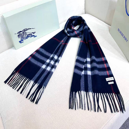 BURBERRY 26S SCARF 168 IN CASHMERE 513382