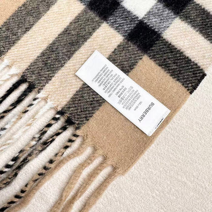 BURBERRY 26S SCARF 180 IN CASHMERE 515882