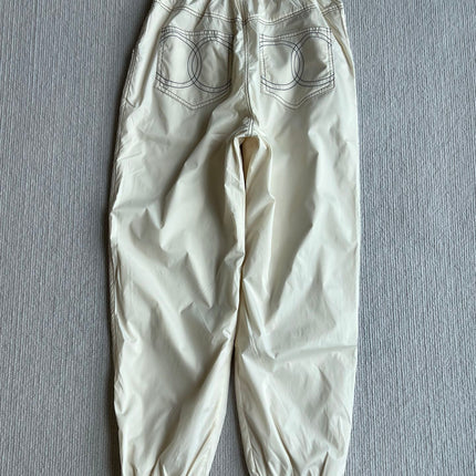 CHANEL BEIGE CASUAL PANTS 269664