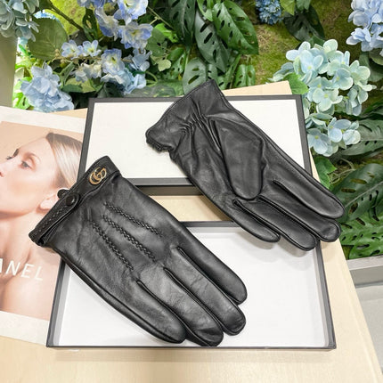 GLOVES IN BLACK SHEEPSKIN 458538