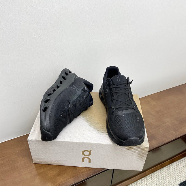 LOEWE 26S CLOUDTILT SNEAKER IN BLACK RECYCLED POLYESTER