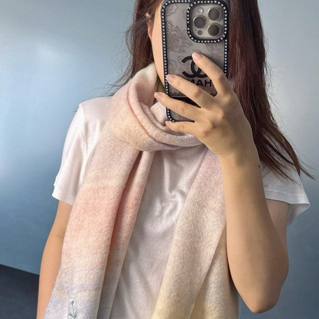 LOEWE 25S SCARF 180 IN MOHAIR WOOL 861430