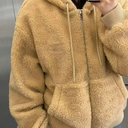 CELINE 26S HOODED SHERPA JACKET 691
