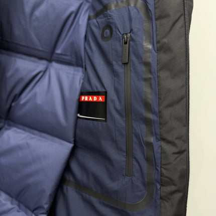 PRADA 26S HOODED DOWN PUFFER JACKET 1268