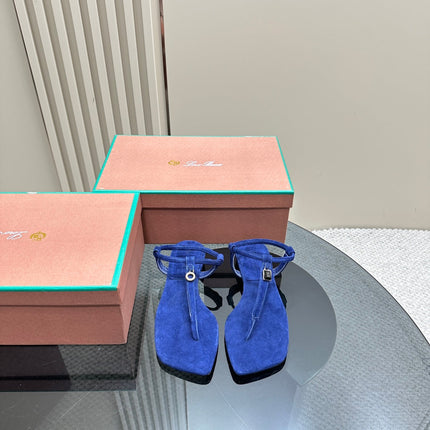 LP MINDIL SANDAL COBALT SUEDE
