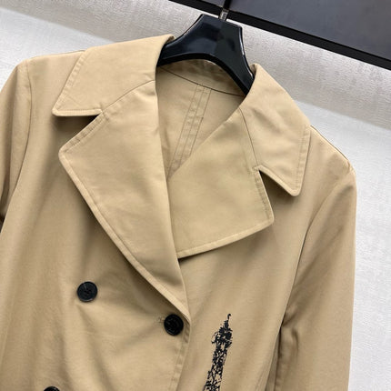 DIOR 25S PARIS-INSPIRED TRENCH COAT STYLE 276