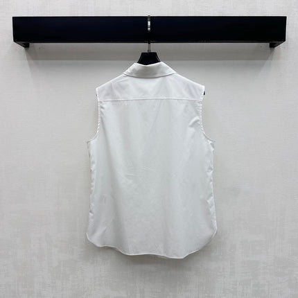 DIOR 26S SLEEVELESS BIB SHIRT 1333