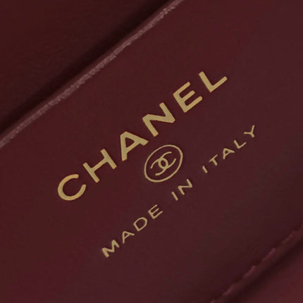 CHANEL 26S SHOULDER BAG 28 IN OLIVE GREEN CROC-EMBOSSED CALFSKIN