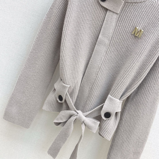 MAX MARA 25S STAND COLLAR CARDIGAN COAT 035
