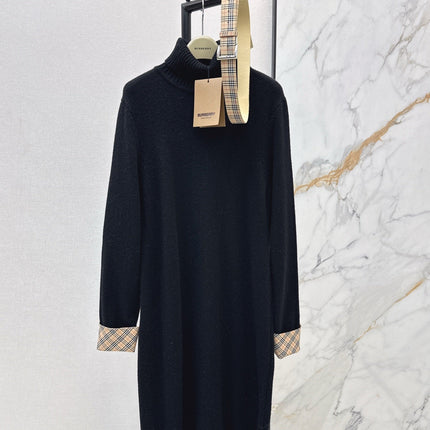 BURBERRY 26S TURTLENECK KNIT DRESS 419