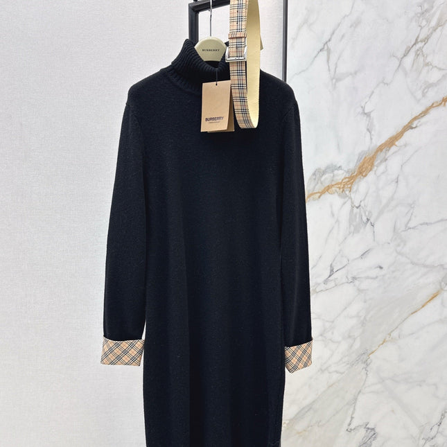 BURBERRY 26S TURTLENECK KNIT DRESS 419