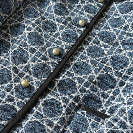 DIOR 25S CANNAGE CROPPED JACKET STYLE 056