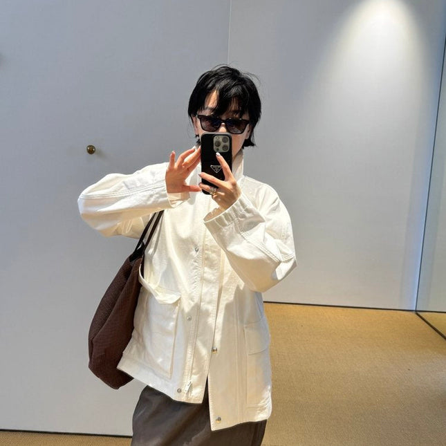 HERMES 25S COTTON JACKET 528283