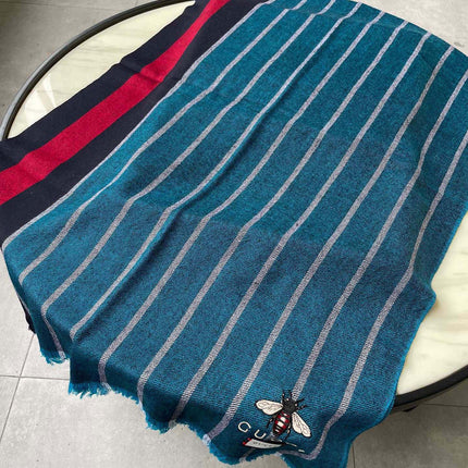 SCARF 200 CM IN COLORFUL CASHMERE 402211