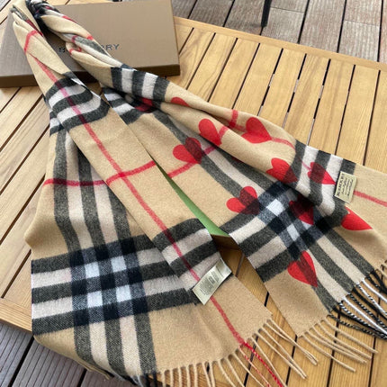 BURBERRY 26S SCARF 180 IN CASHMERE 511079