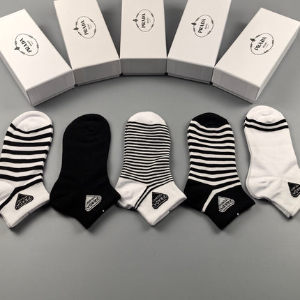 PRADA 26S ANKLE SOCKS 564712 (1 BOX)