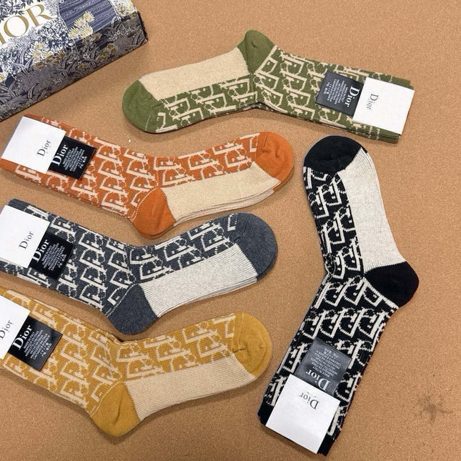 DIOR 26S CREW SOCKS 412447 (1 BOX)