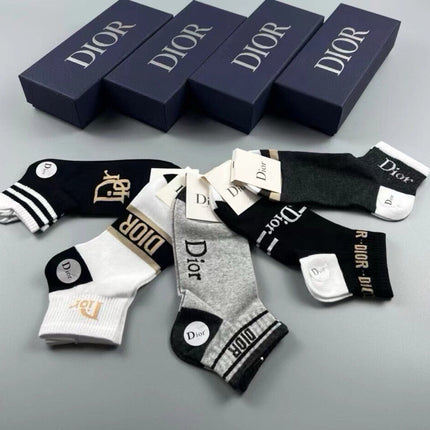 DIOR 26S ANKLE SOCKS 415737 (1 BOX)