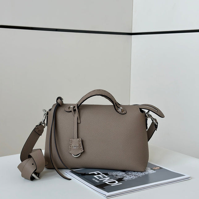 BY THE WAY SELLERIA LARGE 29 BAG IN CEDAR BROWN CALFSKIN