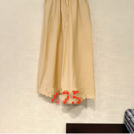 LOEWE SET IN BEIGE COTTON WITH EMBROIDERED LOGO