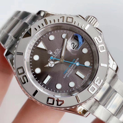YACHT-MASTER 116622 STAINLESS STEEL GREY DIAL