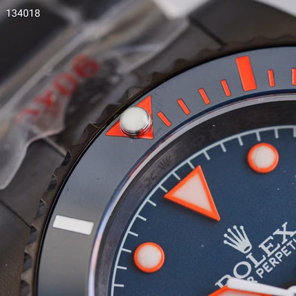 SUBMARINER DATE CUSTOM BLUE RED BEZEL